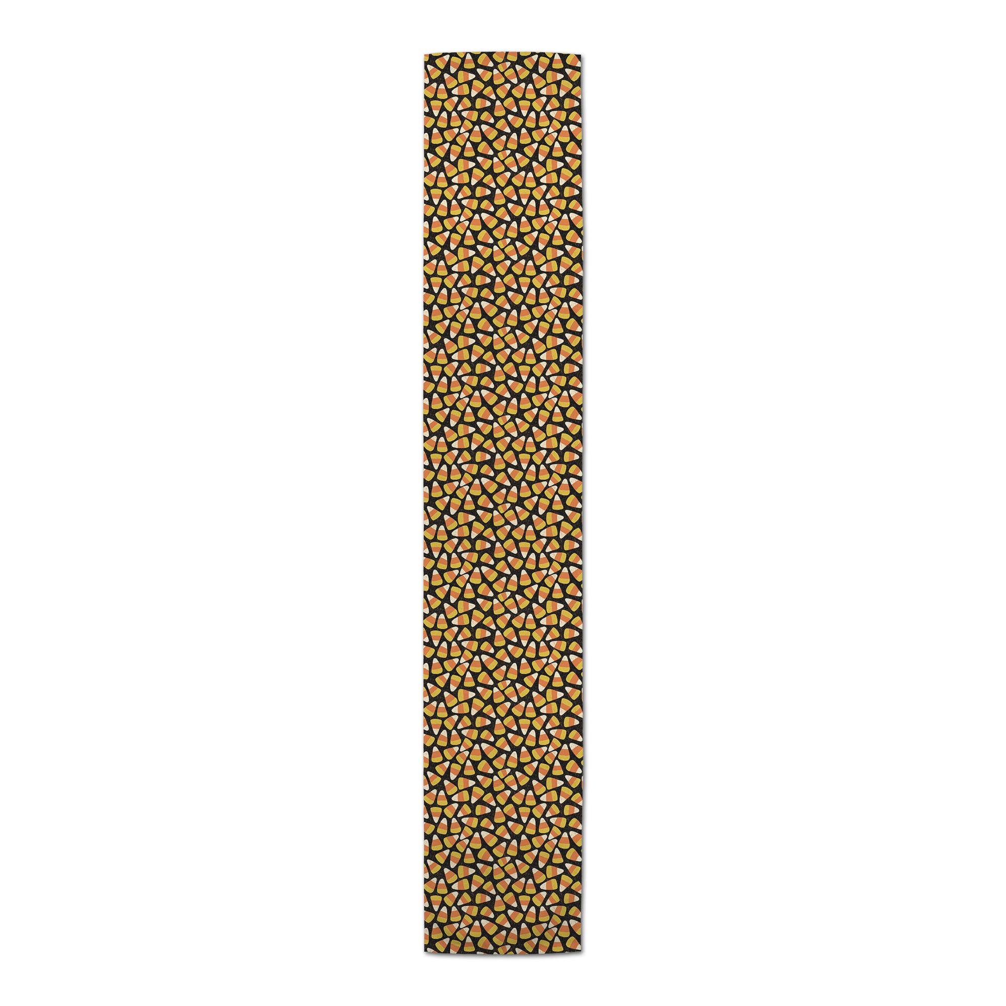 Candy Corn Pattern Table Runner